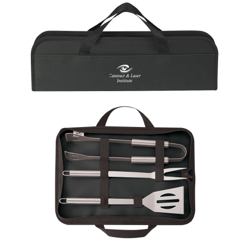 3-Piece BBQ Set In Case | Midwest Eye Consultants Apparel